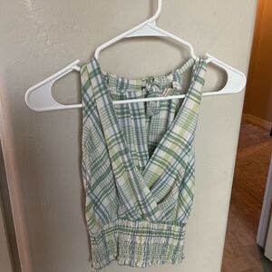 Plaid tank